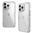 thumbnail image 1 of Allytech Crystal Clear Designed for iPhone 13 Pro Case [Not Yellowing][Military Grade Tested][Non-Slip] Hard Back and TPU Bumper, Slim Fit Protective Case for iPhone 13 Pro 6.1" Transparent, White, 1 of 13