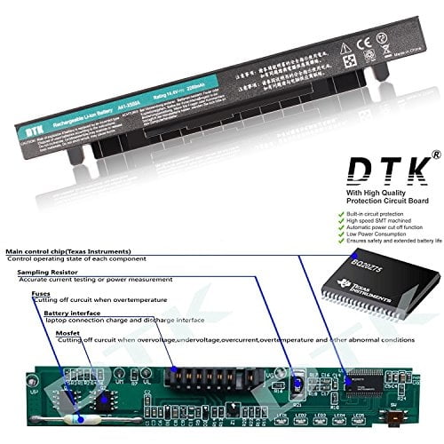 Batería DTK A41-X550A Reemplazo para Laptop ASUS X450 X550 A450 A55 14.4V 2200mAh