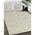 thumbnail image 2 of Ahgly Company Indoor Rectangle Mid-Century Modern Champagne Beige Solid Area Rugs, 5' x 7', 2 of 6