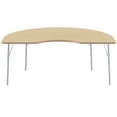 thumbnail image 3 of ECR4Kids 48" Kidney Contour Adjustable Activity Table, Maple/Maple, 3 of 4