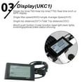 thumbnail image 7 of SW900 LCD Display Control Panel 24,36,48,72V EBike I4B1 Screen Bicycle B0J7, 7 of 7