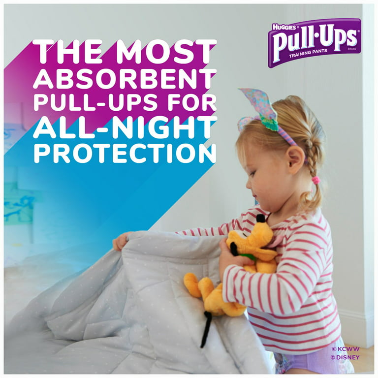 Pull-Ups Night-Time Potty Training Pants for Girls, 2T-3T (18-34 lb.), 23  Ct. (Packaging May Vary) 