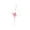 Hot Pink, variant on Christmas Glitter Branch with Berries & Butterflies – Gold Powder Holiday Decoration for Tree, Vase, Centerpiece, Party & Home Display