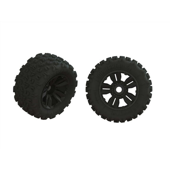 ARRMA Dboots 'Copperhead2 SB MT' Tire Set Glued 1 Pair ARA550061 RC Tire