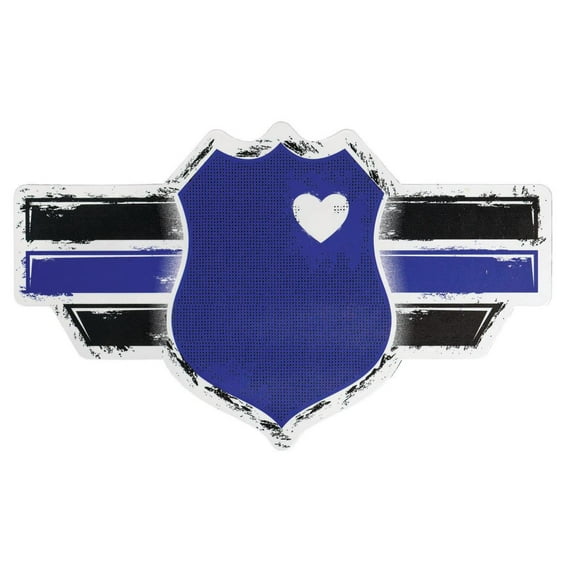 Police Officer Royal Blue 4 x 6.5 Vinyl Refrigerator Magnet Pack of 12