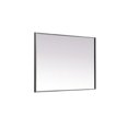thumbnail image 5 of Elegant Decor Metal Frame Rectangle Mirror 24x36 Inch in Silver, 5 of 12