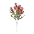 thumbnail image 2 of 1Pc Artificial Plants Outdoor Fake Plastic Grass Spring Decor UV Resistant Faux Greenery Stems Bushes Outside Fake Plants for Planters Patio Porch Window Box Pathway Garden Home Decor G, 2 of 9