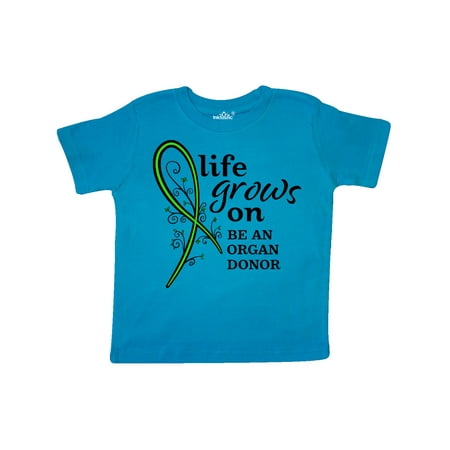 

Inktastic Life Grows On- be an Organ Donor Gift Toddler Boy or Toddler Girl T-Shirt