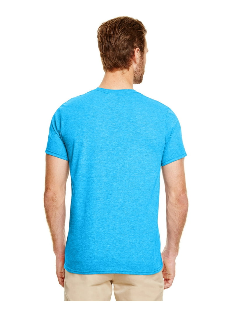 Gildan - Softstyle T-Shirt - 64000 - Heather Sapphire - Size: 2XL