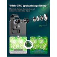 thumbnail image 2 of high qualityPhone Microscope with CPL Lens/LED Light, 200X Pocket Microscope with Universal Phone Clip for 99% Smartphone, to Enjoy Microworld, 2 of 5