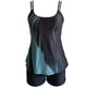 thumbnail image 1 of Traje de baño dividido para mujer con estampado de hojas multicolor en la espalda OAVQHLG3B Store  lin121212, 1 of 4