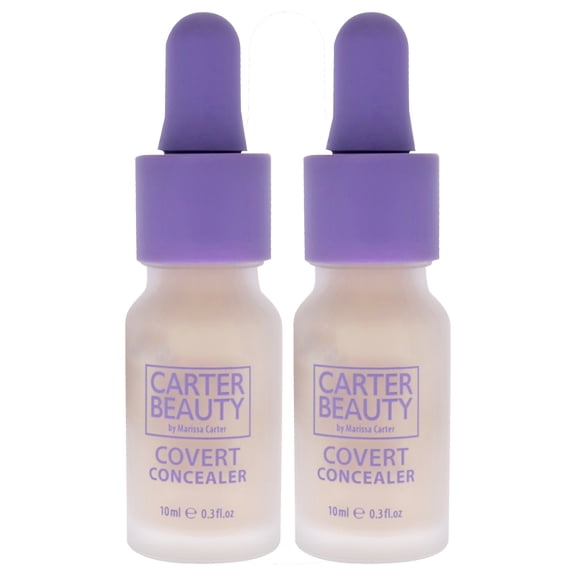 Carter Beauty Covert Brightening Concealer - Marshmallow - Pack of 2 , 0.3 oz Concealer