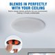thumbnail image 2 of Altavoces Bluetooth para empotrar en pared o techo Herdio de 4'' 480W, sistema de 2 vías x2, 2 of 9