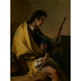 thumbnail image 2 of Giovanni Battista Tiepolo 15x18 Gold Ornate Wood Frame and Double Matted Museum Art Print Titled - Saint Roch (C. 1730-35), 2 of 4