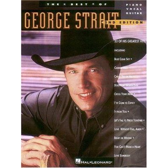 Pre-Owned The Best of George Strait Piano, Vocal and Guitar Chords (Paperback) 0793520827 9780793520824