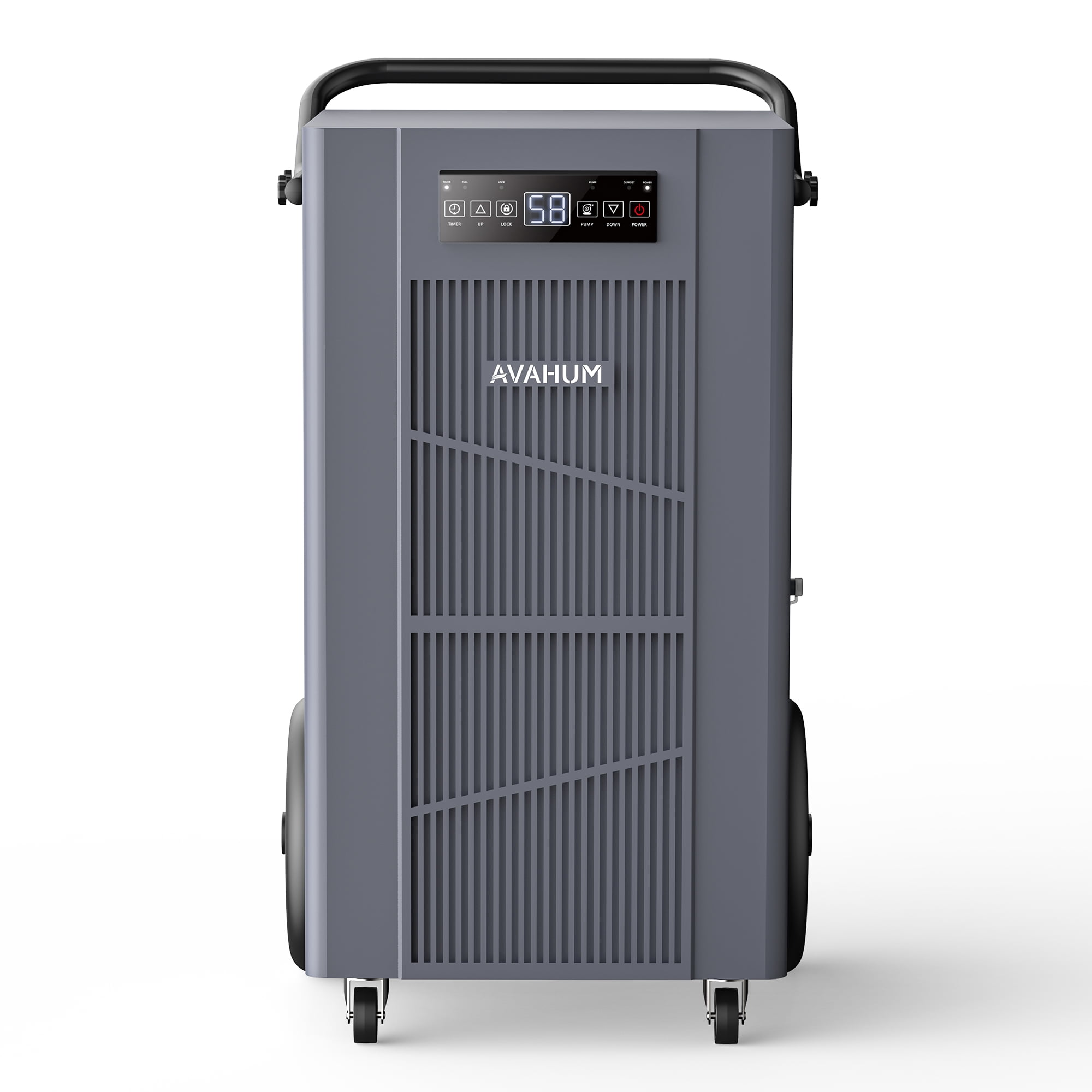 AVAHUM 320 Pints Commercial Dehumidifier with Pump for 8,000 sq. ft, Industrial Dehumidifier for Basements and Job Sites