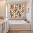 thumbnail image 3 of Curtains 84 Inches Long 2 Panels, Fall Leaves Grommets Window Treatment Curtain, Farmhouse Retro Botanical Floral Thermal Curtains Drapes for Living Room/Bathroom, 3 of 9