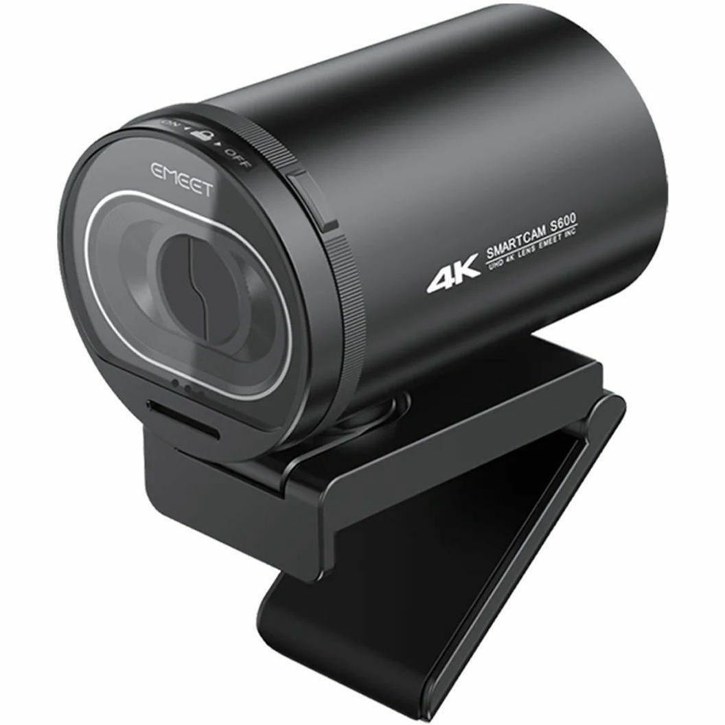 EMEET S600 4K Webcam for Streaming, Sony 1/2.5'' Sensor, PDAF Autofocus, 1080P@60FPS, 2 Noise Reduction Mics, Built-in Privacy Cover, 73&deg; FOV, Streaming Camera