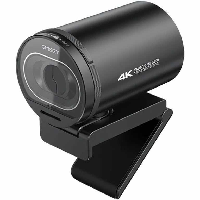 EMEET S600 4K Webcam for Streaming, Sony 1/2.5'' Sensor, PDAF