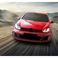 thumbnail image 3 of Ikon Motorsports Grille - Fits 10-14 Golf MK6 Mesh GTI Style Black Red Front Grille Logo Base - ABS, 3 of 7