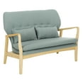 thumbnail image 3 of SAFAVIEH Ellaria Loveseat Blue, 3 of 7