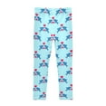 thumbnail image 4 of joogoo Girls' Leggings Shark and Hearts Yoga Pants 7-8T, 4 of 8