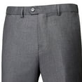 thumbnail image 6 of Bigersell Curvy Bootcut Pants for Women Full Length Pants Women Fashion High Waist Pocket Solid Casual Slimming Long Faux Leather Pants With Belt Pants for Ladies High Waist, 6 of 7