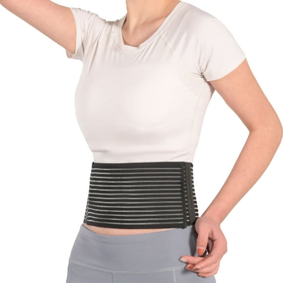 COREBAY Adjustable Unisex Umbilical Hernia Belt & Abdominal Support - Abdominal/Stomach Binders for Post-Surgery Recovery (Men & Women) & Infant Belly Support, L-XXL, 1 Count