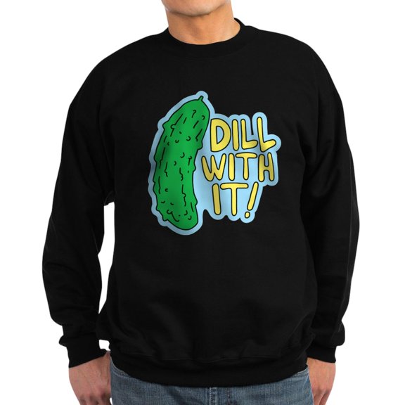 CafePress - Dill With It Sweatshirt - Classic Crew Neck Sweatshirt