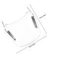 thumbnail image 2 of unbranded Parabrisas Universal Para Motocicleta En ABS Resistente Y Estilizado, 2 of 8