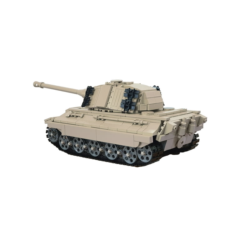 IMEX Oxford King Tiger German WWII Heavy Tank Brick Building