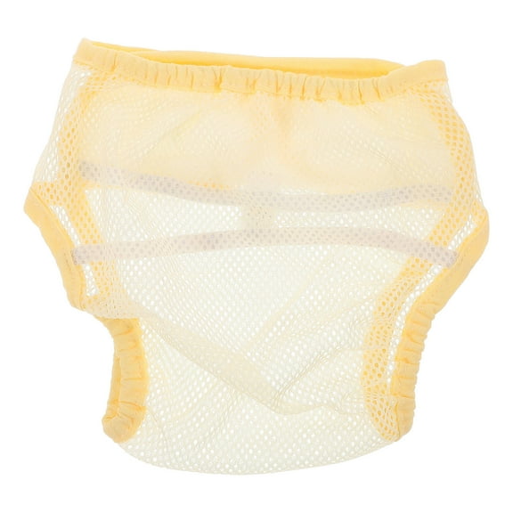 CTIRCHIU Mesh Diapers Cover Polyester Baby Diaper Cover Yellow For Infants 1Set
