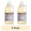 (2 pack) Mrs. Meyer's Clean Day Laundry Detergent, Lavender Scent, 64 Ounce Bottle