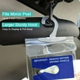 thumbnail image 2 of Handicap poster holder disabled parking permit protection mirror hanging G4B52, 2 of 6