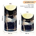 thumbnail image 4 of Iauyy Flameless Candles Battery Operated LED Pillar Candles with Remote and Timer, Ballet Dress Set of 2 （M), 4 of 8