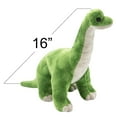 thumbnail image 2 of ArtCreativity 16" Plush Brachiosaurus Dinosaur Stuffed Animal Pillow – Soft Cuddly Cozy Toy, Cute Standing Nursery Decor, Birthday Gift for Kids, 2 of 7