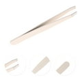 thumbnail image 3 of Conjunto único de 1 juego de pinzas para cejas duraderas para baño, viaje, hotel, color beige, 3 of 3