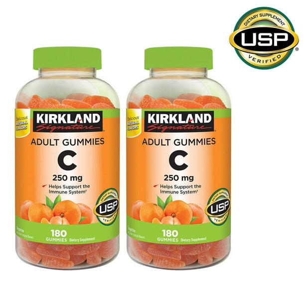 Vitamin C 250 mg., 360 Adult Gummies (Twin Pack)