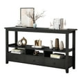 Ktaxon Modern Long Console Table with 3 Drawers, 58" Sofa Table
