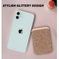 thumbnail image 4 of Entronix Rhinestone Magnetic Wallet Attachment for MagSafe & Magnetic Phone Cases - Rose, 4 of 5