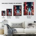 thumbnail image 3 of Alone in Tokyo Empty Street Market Lantern Signs Extra Large XL Wall Art Poster Print, 3 of 5