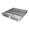 36 in. X 36 in. Lipped 2-Way Entry Recycled Plastic Pallet with 2000 pound weight capacity