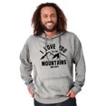 thumbnail image 5 of Love You To Mountains Hiking Couple Hoodie Sweatshirt Women Men Brisco Brands X, 5 of 6