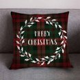 thumbnail image 1 of TIMIFIS Décorations de Noël Housse de Coussin en Coton Lin Housse de Coussin Home Sofa Decor, 1 of 3