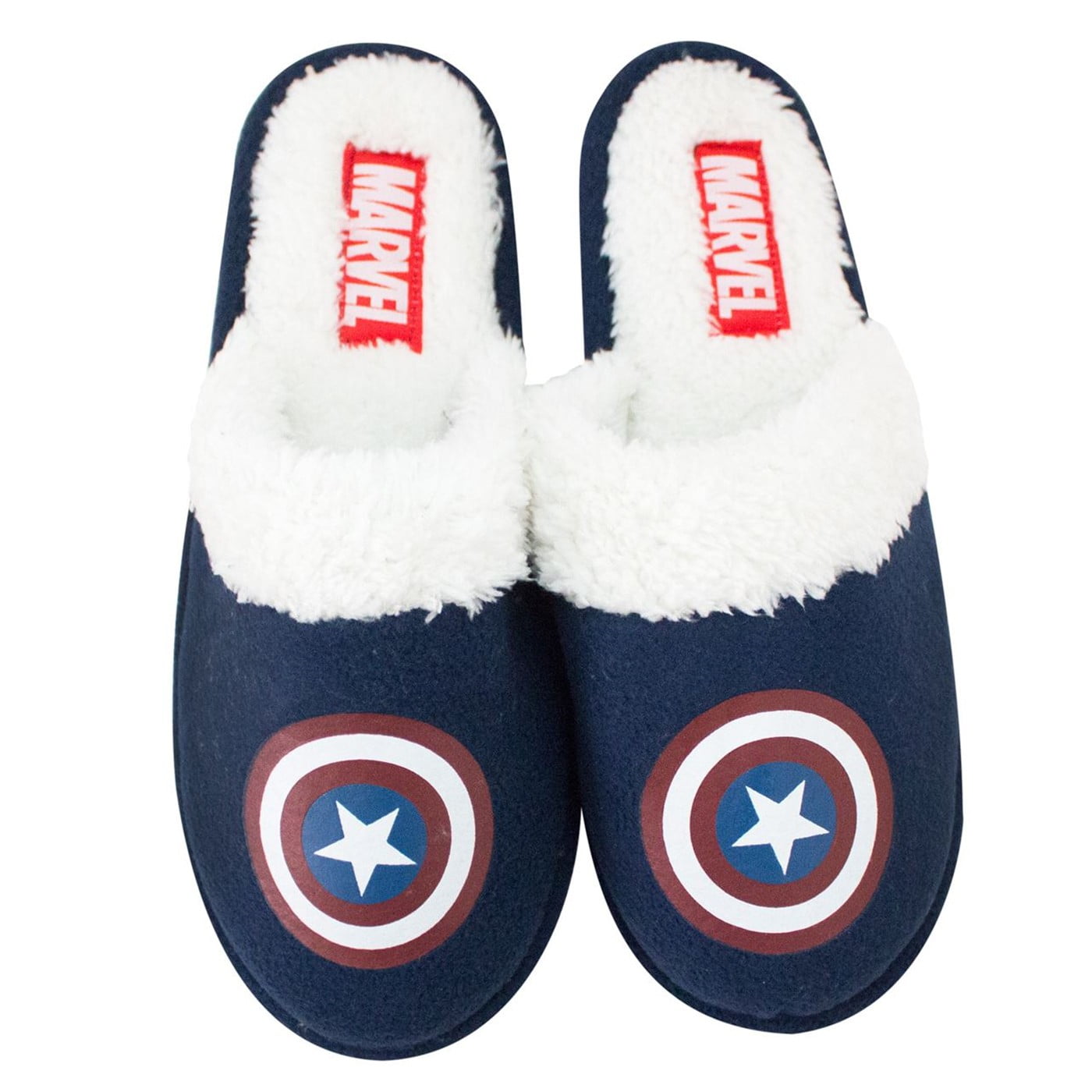 Captain america 2025 slippers mens