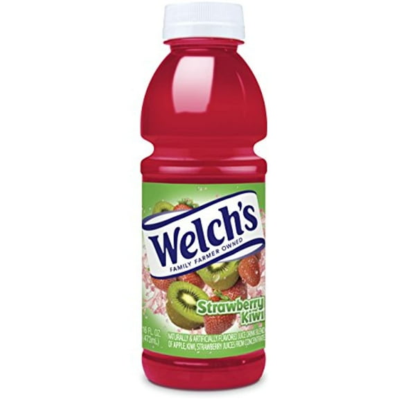 Welchs Strawberry Kiwi Drink, 16 Oz - Pk Of 12