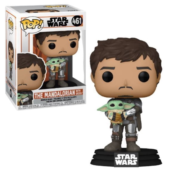 Funko POP! Star Wars: The Mandalorian With Grogu #461