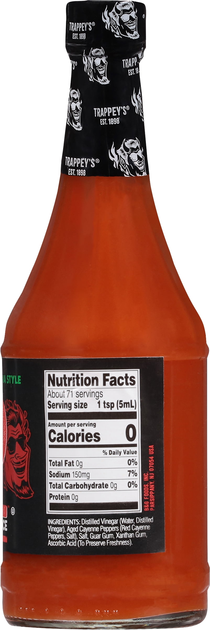 (6 pack) Trappey's Red Devil Cayenne Pepper Sauce, 12 oz Bottle