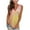 Yellow, variant on Lufly Plus Size Tank Tops for Women Summer Sleeveless T Shirts V Neck Casual Gradient Loose Top Vest,Yellow,XL