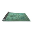 thumbnail image 2 of Ahgly Company Indoor Square Persian Light Blue Traditional Area Rugs, 4' Square, 2 of 4